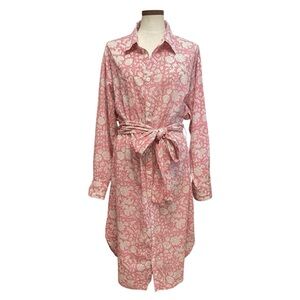 SZ Blockprints X J. Crew Oversized Shirt Dress Nila Block Print